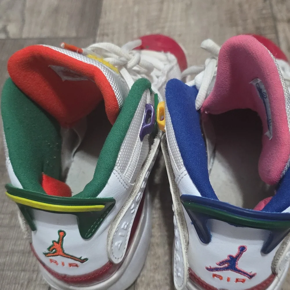 2019 Nike Air Jordan 6 Rings  MultiColor Sneakers